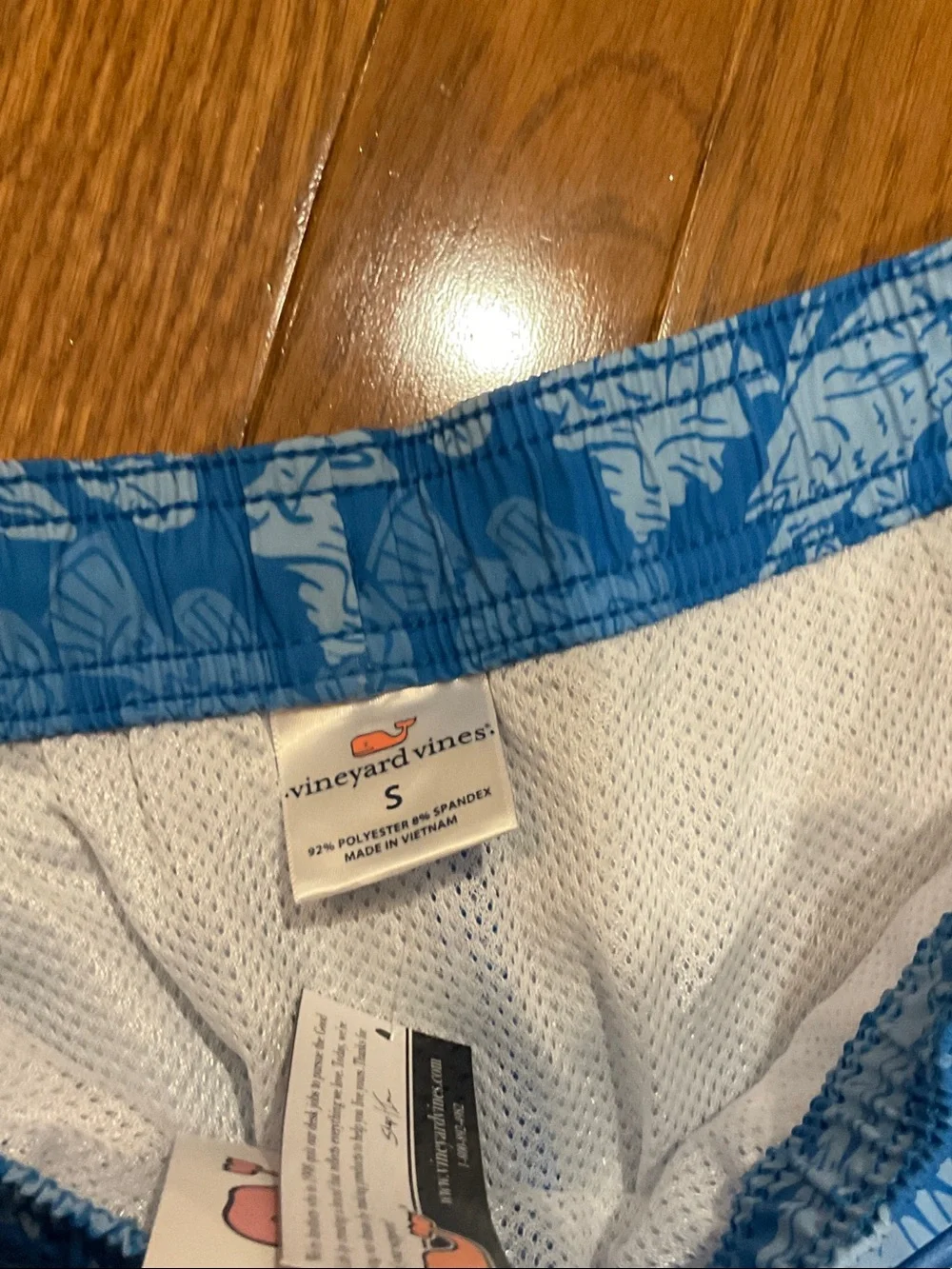 Vineyards Vines Tropical Print Swim Trunks